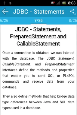 Learn JDBC screenshot 3