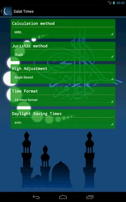 Muslim Salat Times screenshot 13