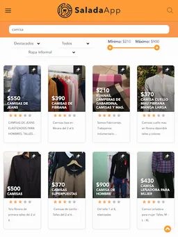 SaladaApp screenshot 1