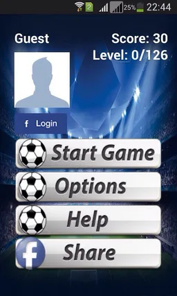 Guess Football Players Eyes screenshot 1