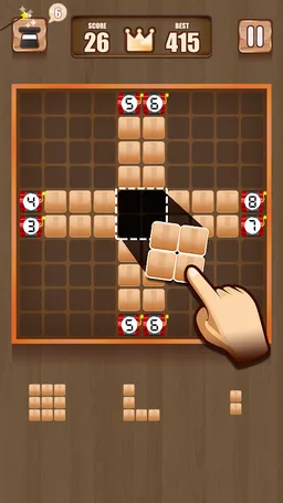 Wood Block Blitz Puzzle screenshot 3