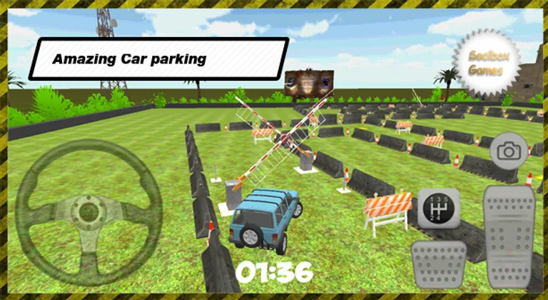 3D Jeep Car Parking screenshot 3