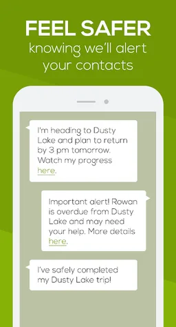 Cairn | The Hiking Safety App screenshot 1