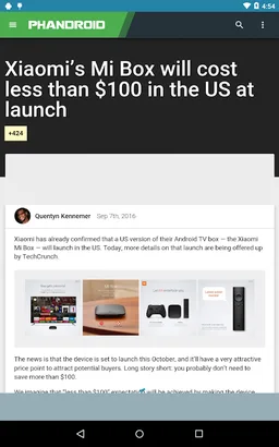 News on Android" screenshot 16