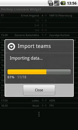 Hockey Livescore Widget screenshot 24