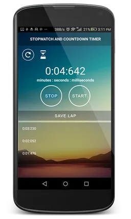 Stopwatch and Countdown Timer screenshot 2