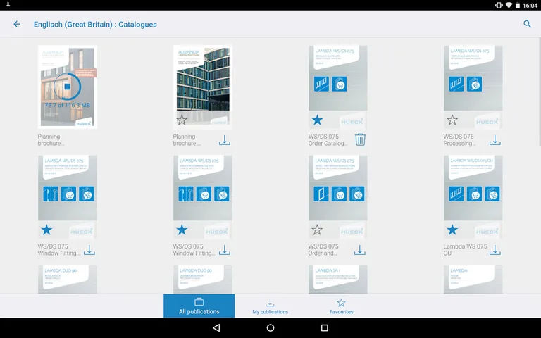HUECK Systems Documentation screenshot 2