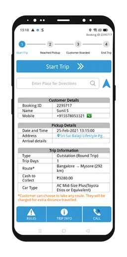 Savaari Driver Partner App screenshot 7
