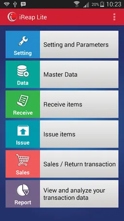 Cashier & Stock IREAP POS LITE screenshot 1
