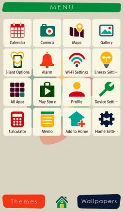 Abstract Theme +HOME screenshot 2