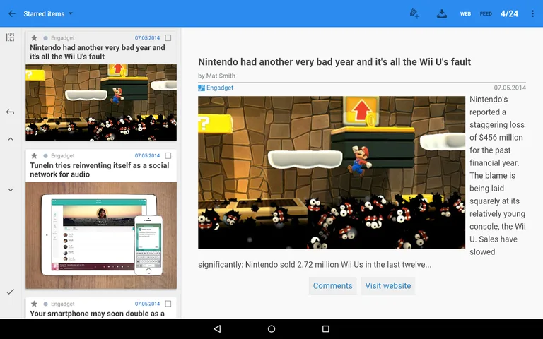 gReader Pro | Feedly | News screenshot 13
