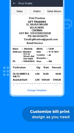 GoBill POS - Point of Sale screenshot 6