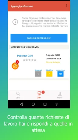 SosJob Lavoro screenshot 1