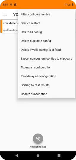 V2rayAGN - (Vmess/Shodowsocks) screenshot 5
