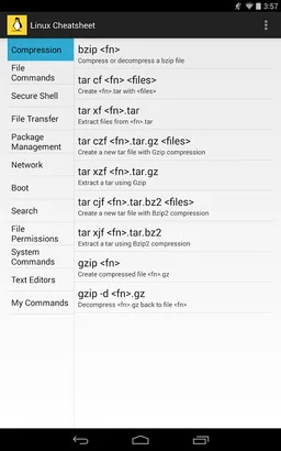 Linux Cheatsheet screenshot 3