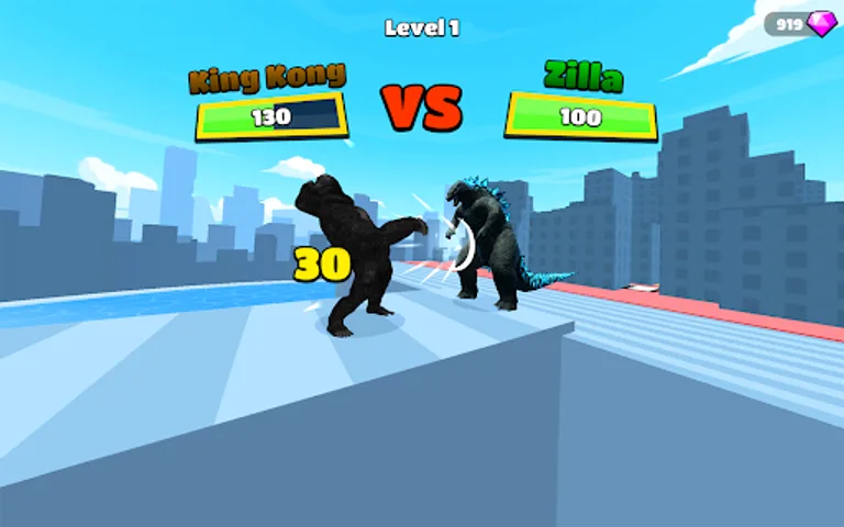 Kaiju Run - Dzilla Enemies screenshot 19