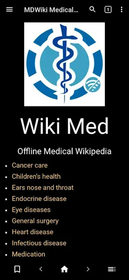 WikiMed Medical Encyclopedia screenshot 1