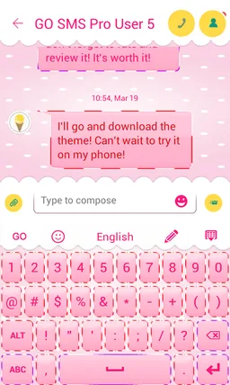 Candy Keyboard screenshot 3