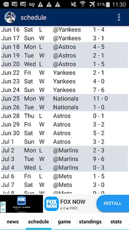 Tampa Bay Baseball screenshot 4