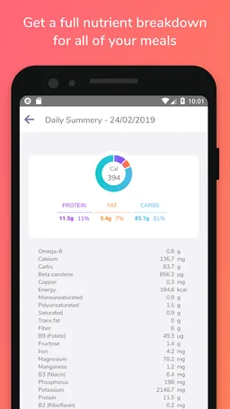 FoodPrint™ - Nutrition Tracker screenshot 3