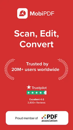 MobiPDF: PDF Editor & Scanner screenshot 1