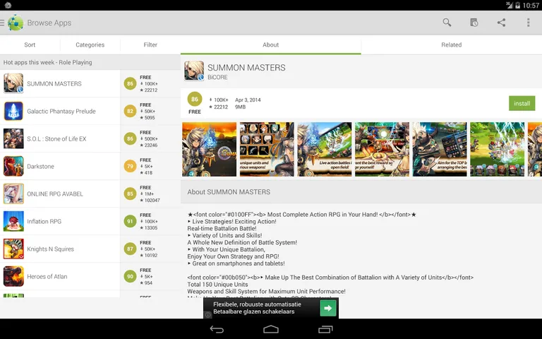 AppBrain App Store screenshot 3