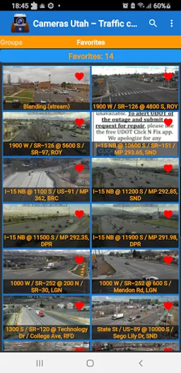 Cameras Utah - Traffic cams screenshot 2