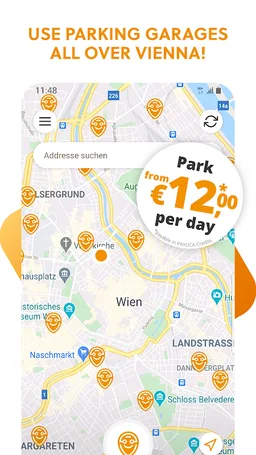 PAYUCA, smart parking Vienna screenshot 5