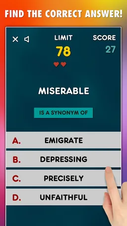 Synonyms Game screenshot 1