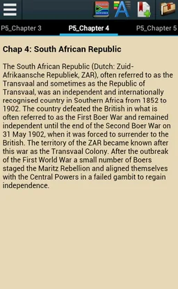 History of South Africa screenshot 1