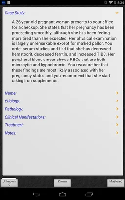 Pathology LANGE Flash Cards screenshot 10