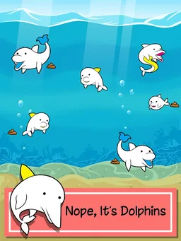 Dolphin Evolution -Sea Clicker screenshot 2