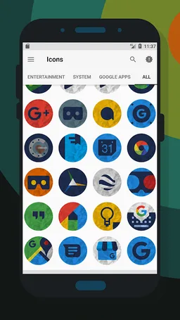 Color Paper - Icon Pack screenshot 8