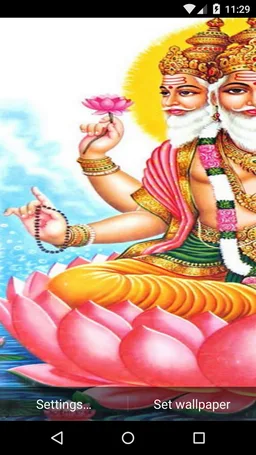 Brahma Live Wallpaper HD screenshot 5