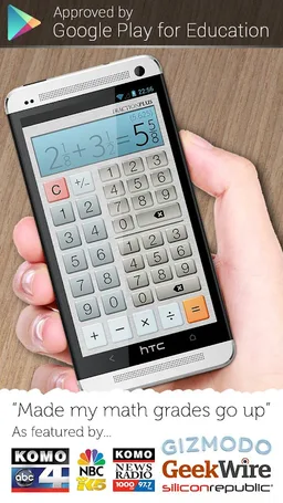 Fraction Calculator Plus Free screenshot 1