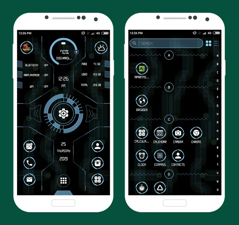 Next generation launcher 2019 - hi-tech app screenshot 3