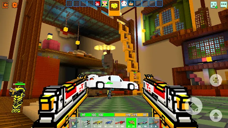 Cops N Robbers:Pixel Craft Gun screenshot 3