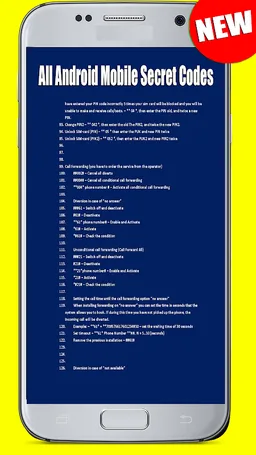 Tecno All Android Mobile Secret Codes screenshot 2