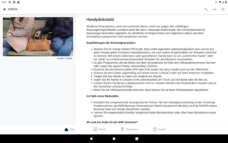 Polizei screenshot 3