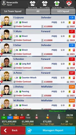 Club Soccer Director 2019 - Football Club Manager screenshot 21