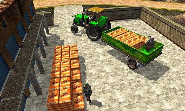 Tractor Cargo Transport Driver screenshot 4