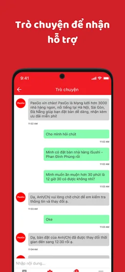 PasGo: Đặt bàn nhà hàng screenshot 8