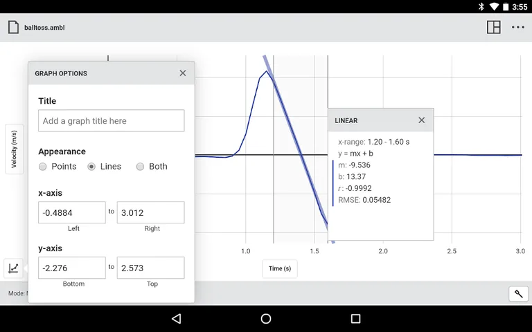 Graphical Analysis screenshot 14