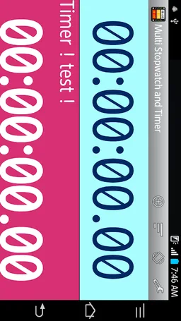 Multi Stopwatch & Timer screenshot 7