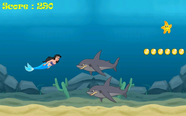 mermaid shark attack screenshot 1
