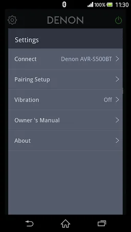 Denon 500 Series Remote screenshot 6
