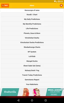 Kundli Software: Astrology & Horoscope, Chat/ Call screenshot 14