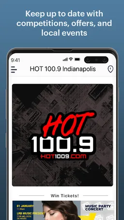 HOT 100.9 Indianapolis screenshot 3
