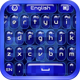 Blue Keyboard icon