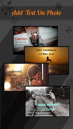 Photo and Text Design Studio screenshot 1